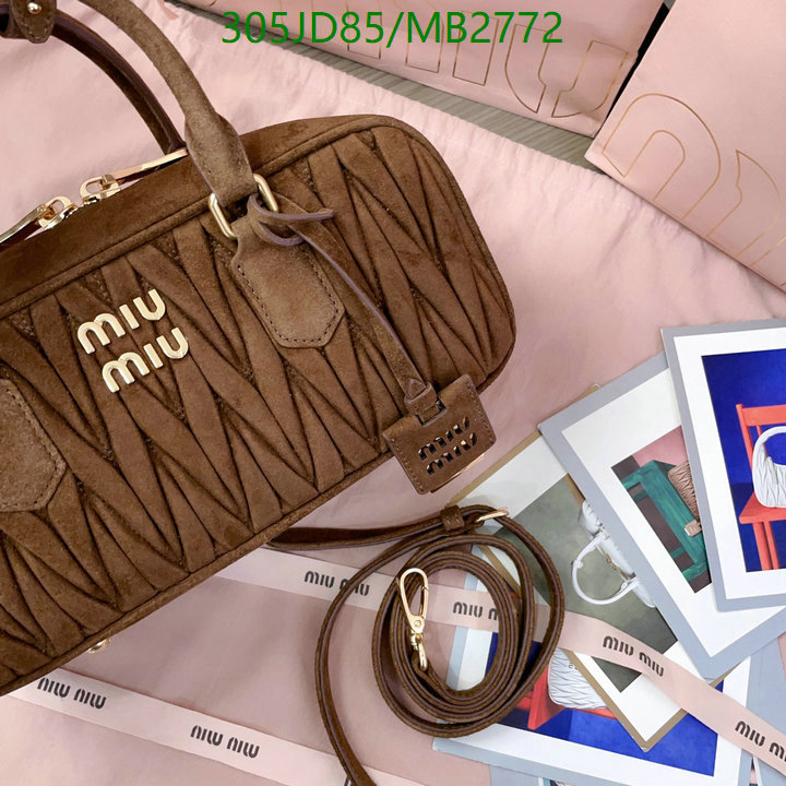 Miu Miu-Bag-Mirror Quality Code: MB2772 $: 305USD