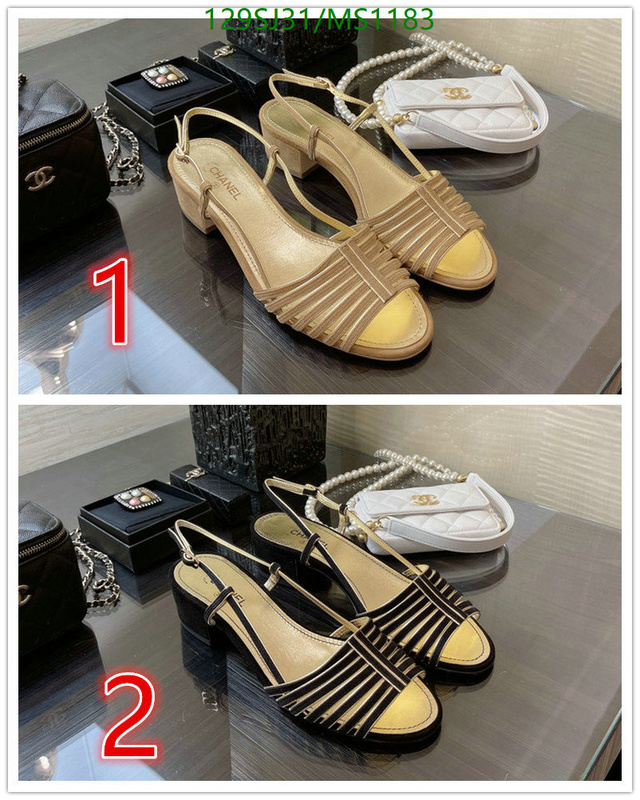Chanel-Women Shoes Code: MS1183 $: 129USD