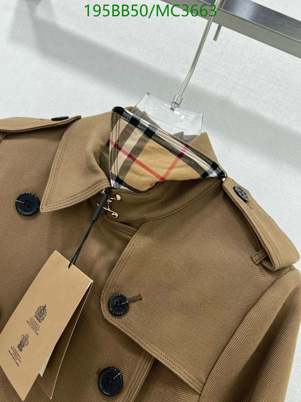 Burberry-Clothing Code: MC3663 $: 195USD