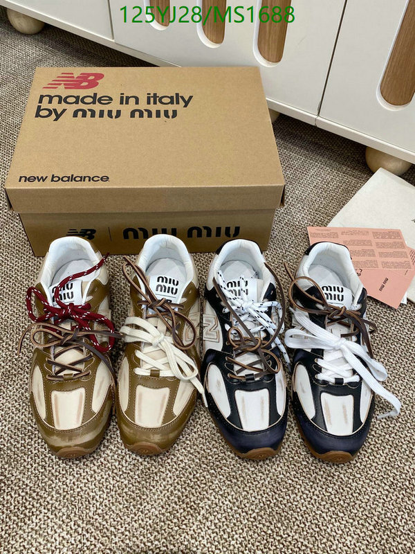 Miu Miu-Women Shoes Code: MS1688 $: 125USD