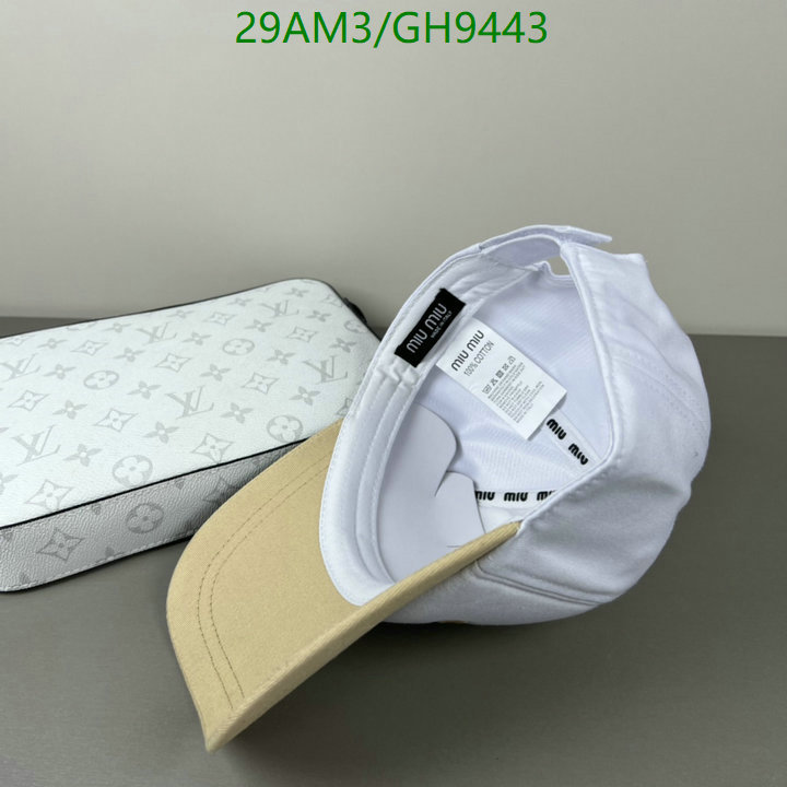Miu Miu-Cap(Hat) Code: GH9443 $: 29USD