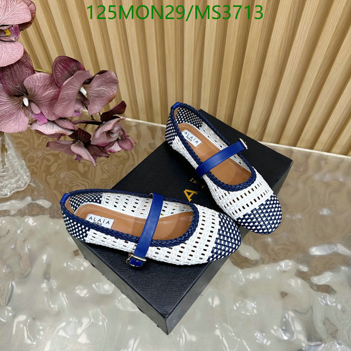 ALAIA-Women Shoes Code: MS3713 $: 125USD