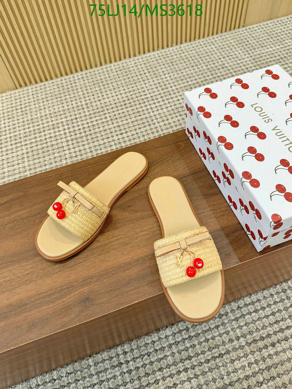 LV-Women Shoes Code: MS3618 $: 75USD