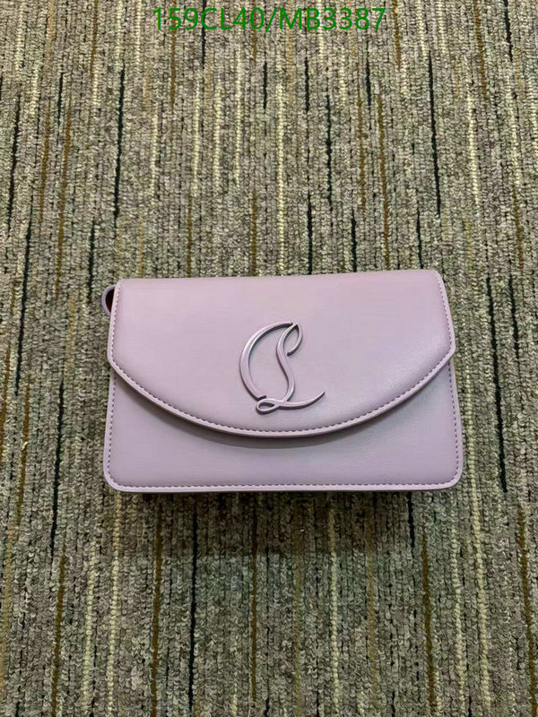 Crossbody-Christian Louboutin Bag(Mirror Quality) Code: MB3387 $: 159USD