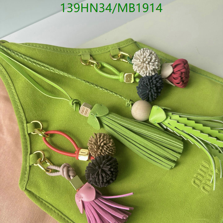 Miu Miu-Bag-4A Quality Code: MB1914 $: 139USD