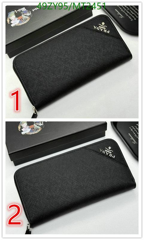 Prada-Wallet-4A Quality Code: MT2451 $: 49USD