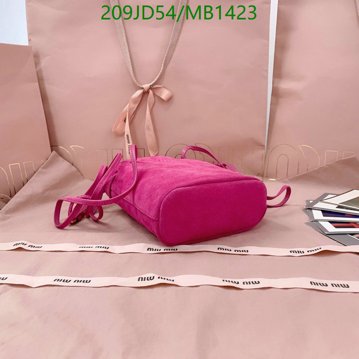 Miu Miu-Bag-Mirror Quality Code: MB1423 $: 209USD