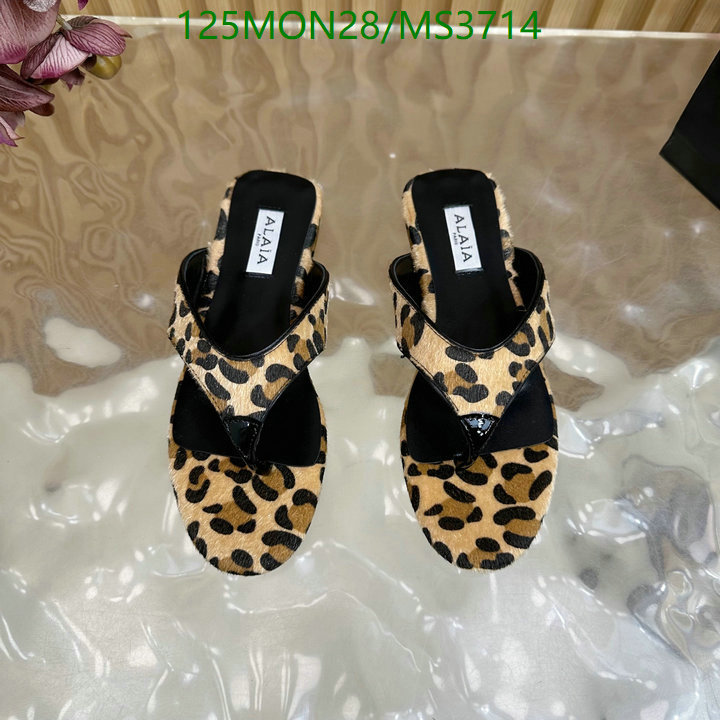 ALAIA-Women Shoes Code: MS3714 $: 125USD
