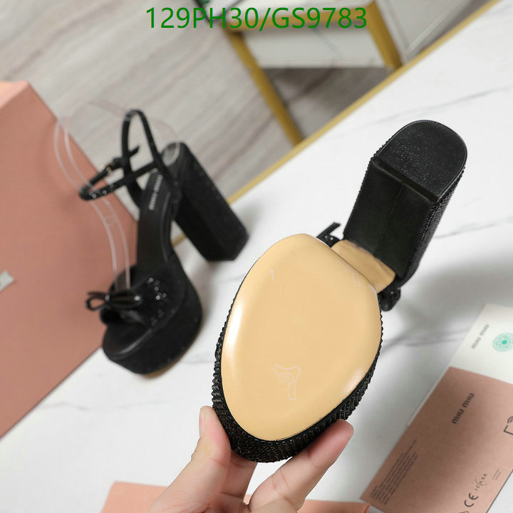 Miu Miu-Women Shoes Code: GS9783 $: 129USD