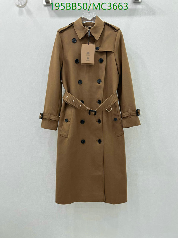 Burberry-Clothing Code: MC3663 $: 195USD