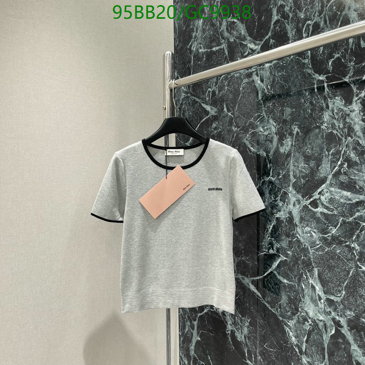 MIUMIU-Clothing Code: GC9938 $: 95USD