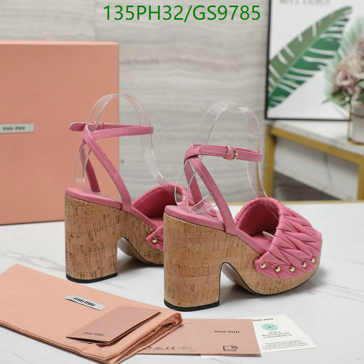 Miu Miu-Women Shoes Code: GS9785 $: 135USD