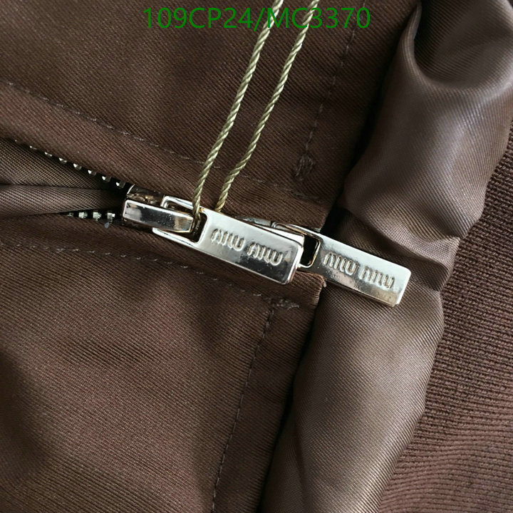 MIUMIU-Clothing Code: MC3370 $: 109USD
