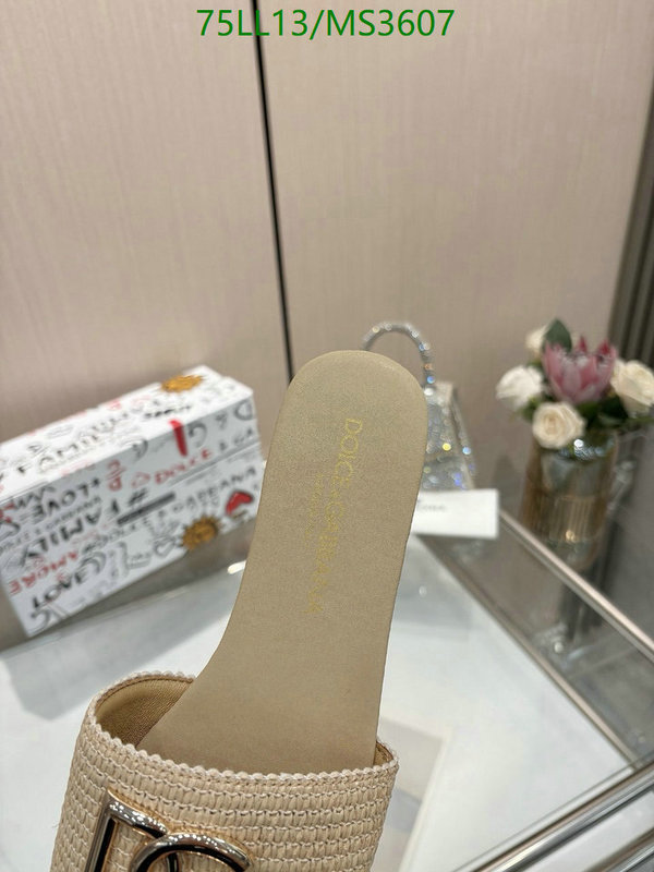 D&G-Women Shoes Code: MS3607 $: 75USD