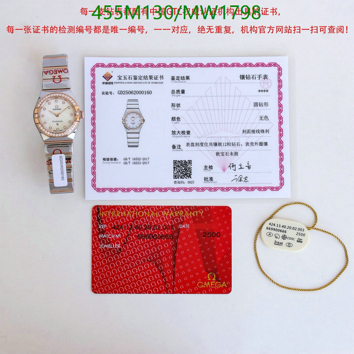 Omega-Watch(Mirror Quality) Code: MW1798 $: 455USD