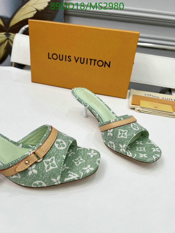 LV-Women Shoes Code: MS2980 $: 89USD