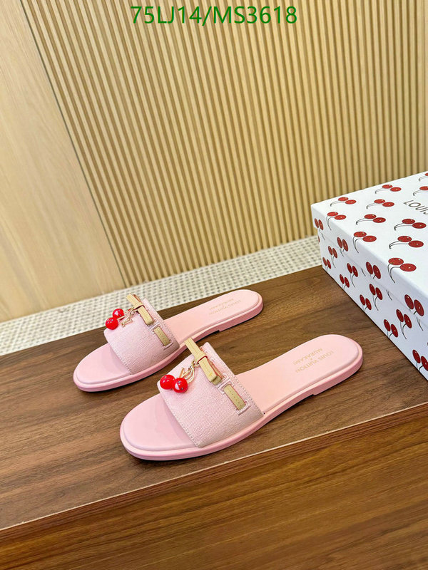 LV-Women Shoes Code: MS3618 $: 75USD