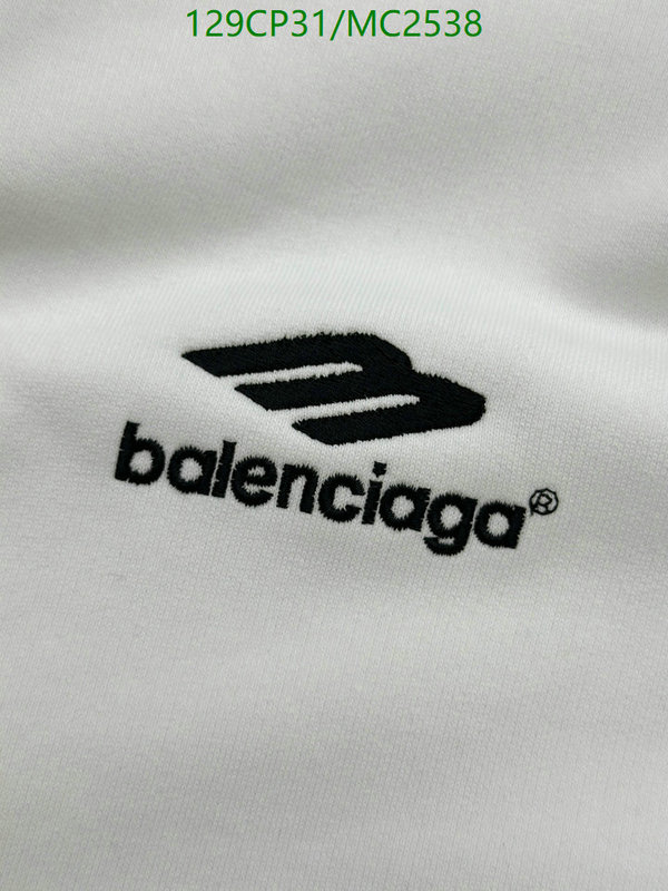 Balenciaga-Clothing Code: MC2538 $: 129USD