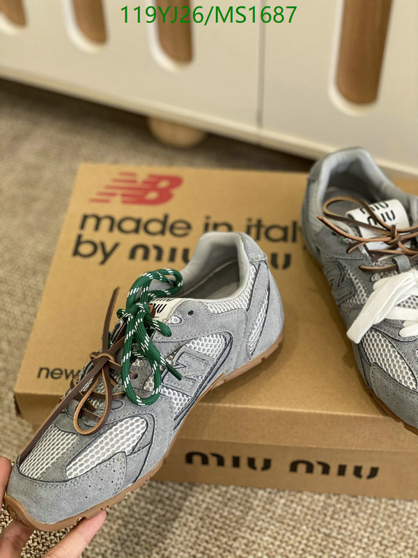 Miu Miu-Women Shoes Code: MS1687 $: 119USD