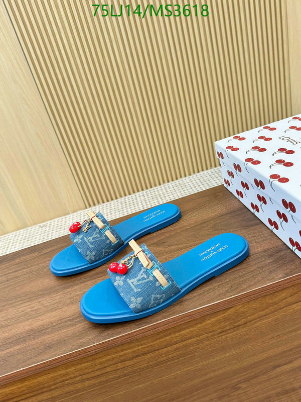 LV-Women Shoes Code: MS3618 $: 75USD