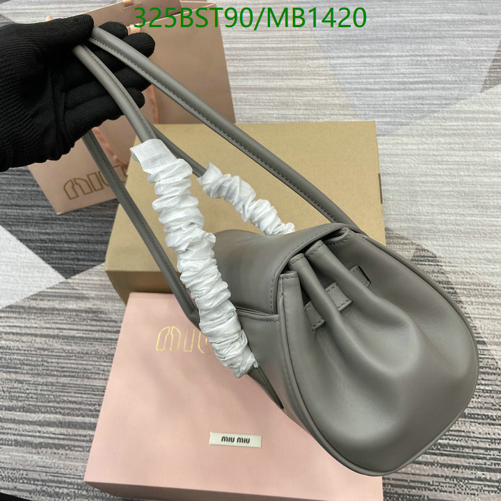 Miu Miu-Bag-Mirror Quality Code: MB1420 $: 325USD