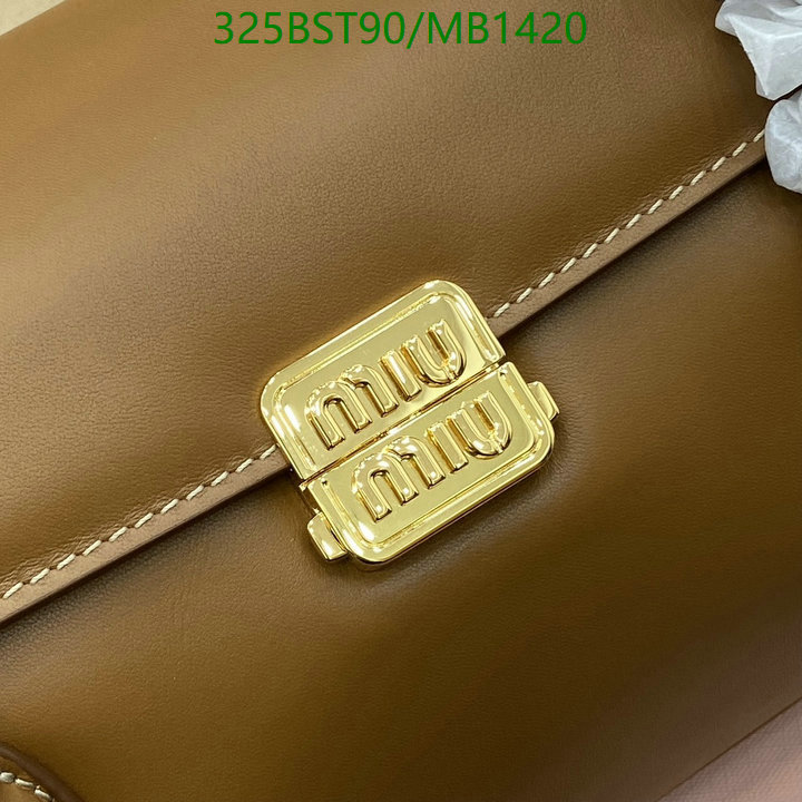 Miu Miu-Bag-Mirror Quality Code: MB1420 $: 325USD