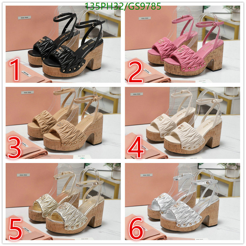 Miu Miu-Women Shoes Code: GS9785 $: 135USD
