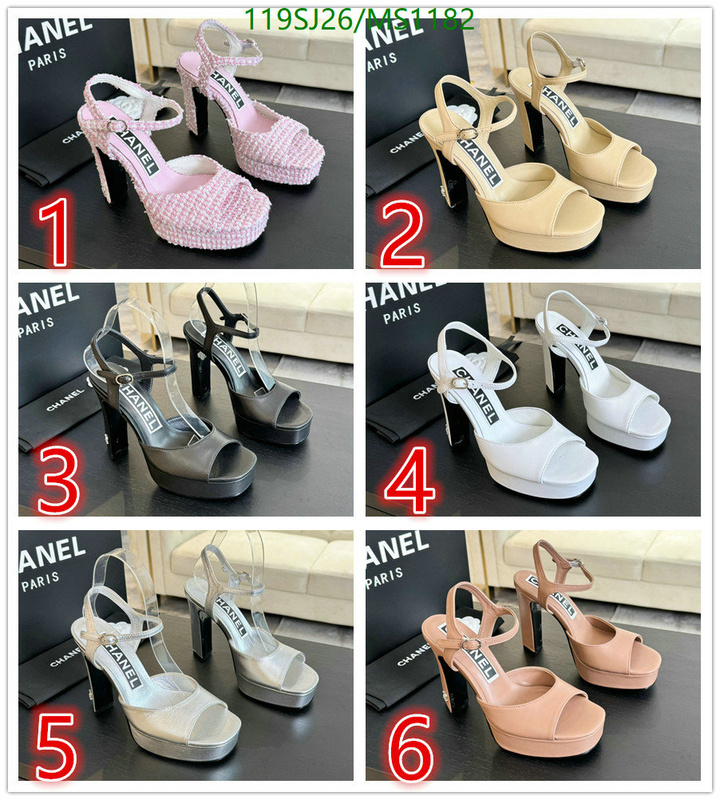 Chanel-Women Shoes Code: MS1182 $: 119USD