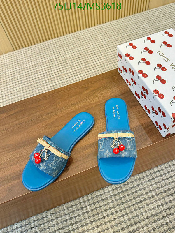 LV-Women Shoes Code: MS3618 $: 75USD