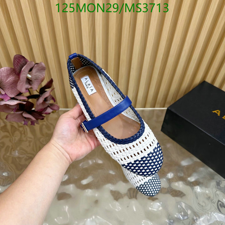 ALAIA-Women Shoes Code: MS3713 $: 125USD