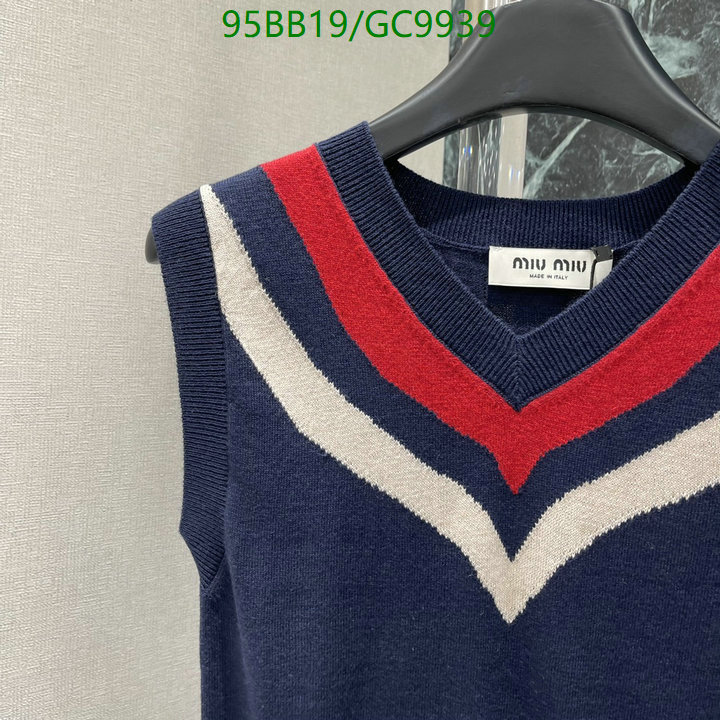 MIUMIU-Clothing Code: GC9939 $: 95USD