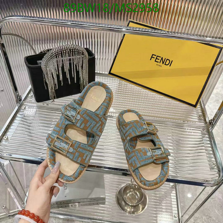 Fendi-Women Shoes Code: MS2958 $: 89USD