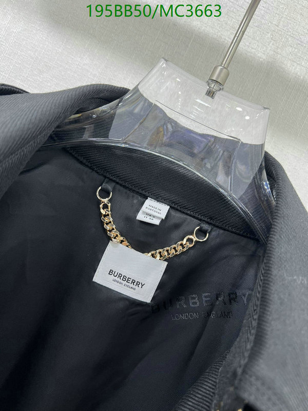 Burberry-Clothing Code: MC3663 $: 195USD