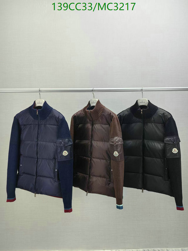 Moncler-Down jacket Women Code: MC3217 $: 139USD