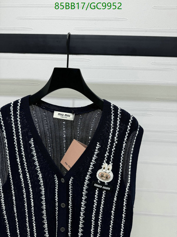 MIUMIU-Clothing Code: GC9952 $: 85USD