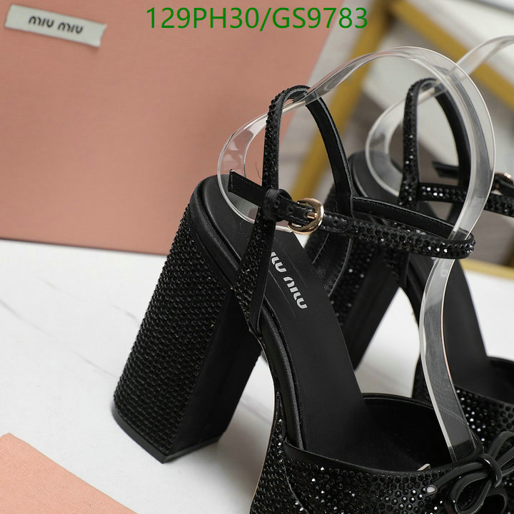 Miu Miu-Women Shoes Code: GS9783 $: 129USD