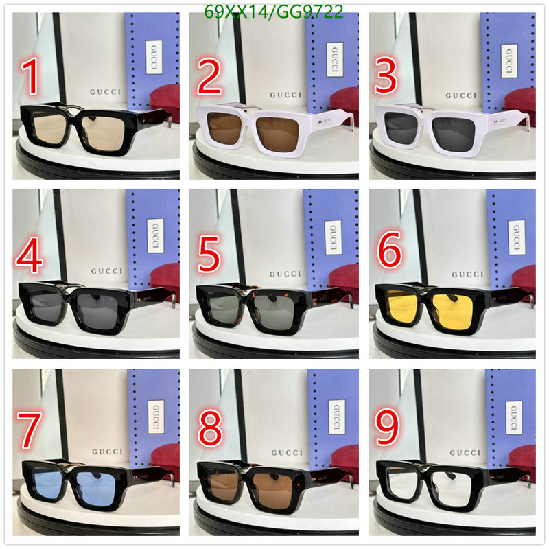 Gucci-Glasses Code: GG9722 $: 69USD