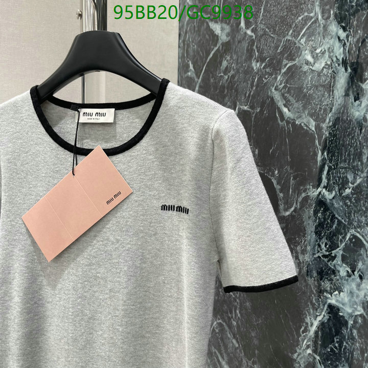 MIUMIU-Clothing Code: GC9938 $: 95USD
