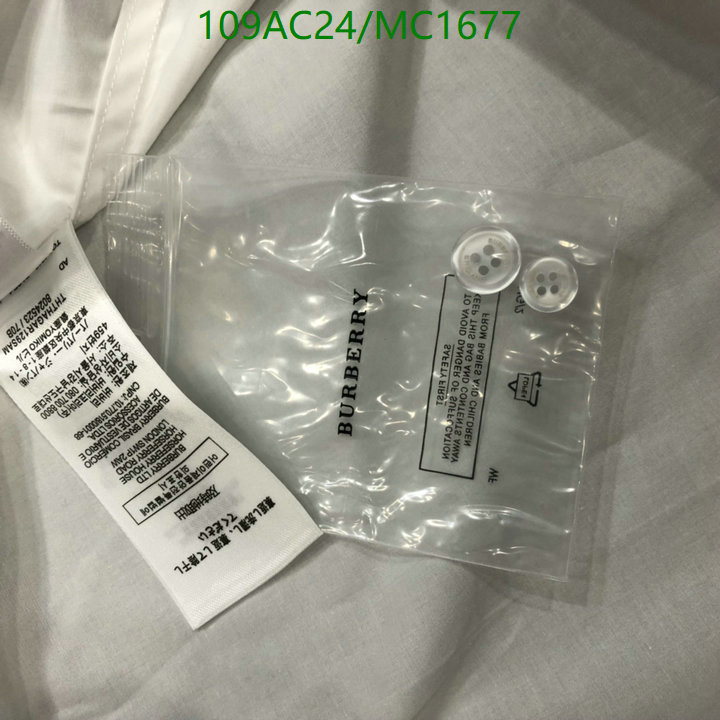 Burberry-Clothing Code: MC1677 $: 109USD
