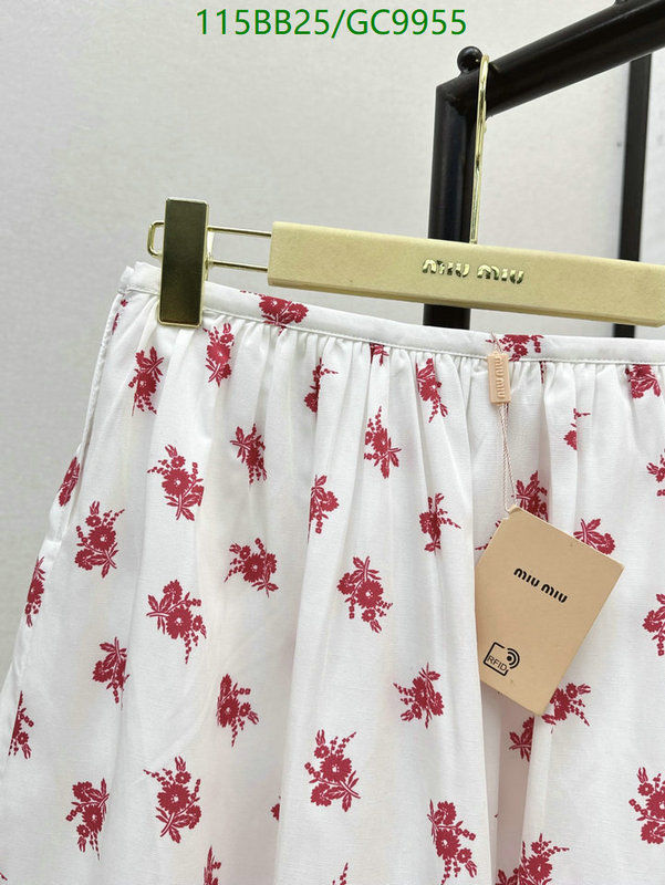 MIUMIU-Clothing Code: GC9955 $: 115USD