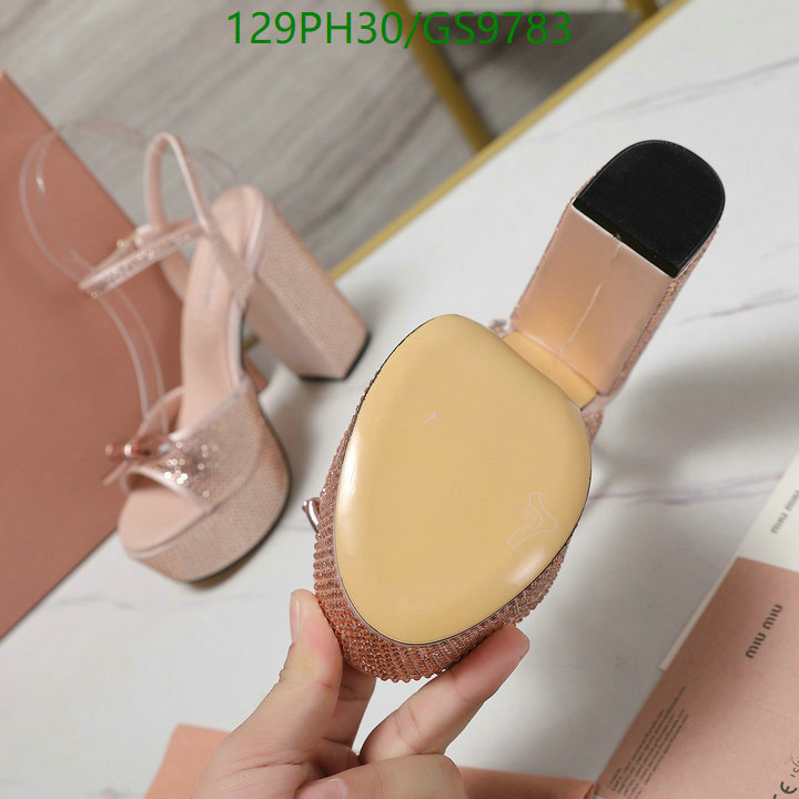 Miu Miu-Women Shoes Code: GS9783 $: 129USD
