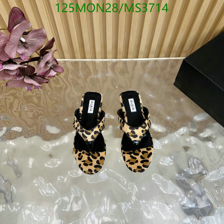 ALAIA-Women Shoes Code: MS3714 $: 125USD
