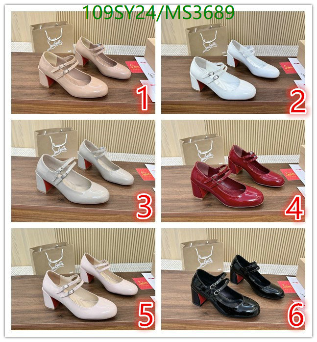 Christian Louboutin-Women Shoes Code: MS3689 $: 109USD