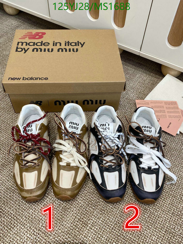Miu Miu-Women Shoes Code: MS1688 $: 125USD