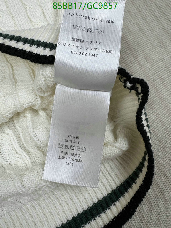 Dior-Clothing Code: GC9857 $: 85USD