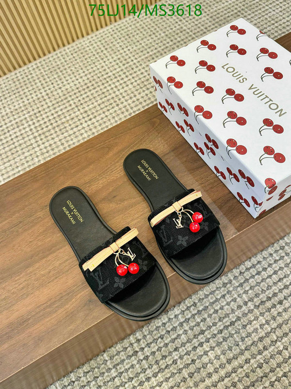 LV-Women Shoes Code: MS3618 $: 75USD