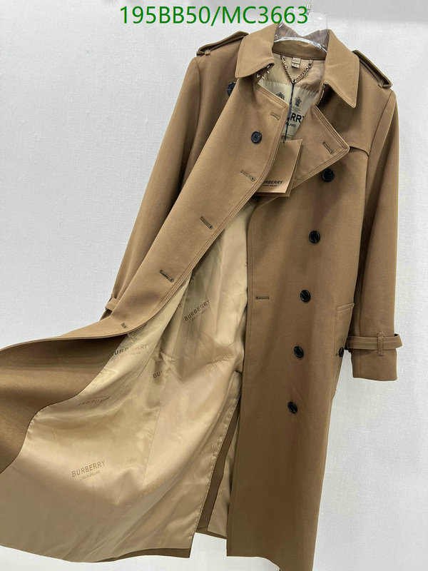Burberry-Clothing Code: MC3663 $: 195USD