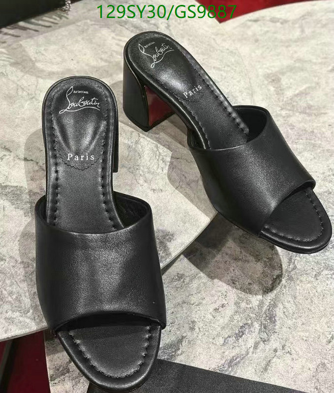 Christian Louboutin-Women Shoes Code: GS9887 $: 129USD