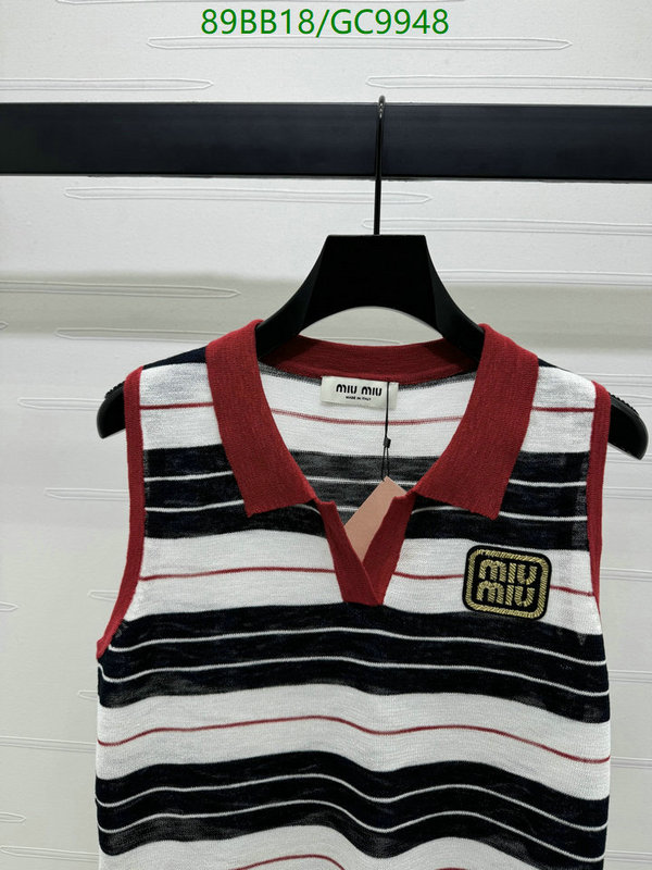MIUMIU-Clothing Code: GC9948 $: 89USD