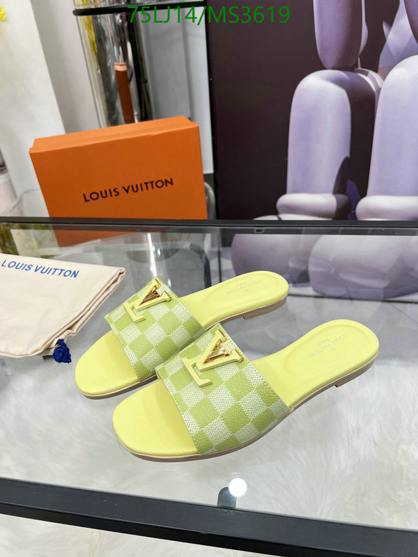 LV-Women Shoes Code: MS3619 $: 75USD